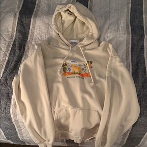 Parks Project Off-White Hoodie with Nature Graphic